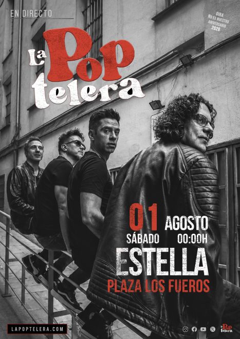1 agosto 2026 – La Poptelera en Estella
